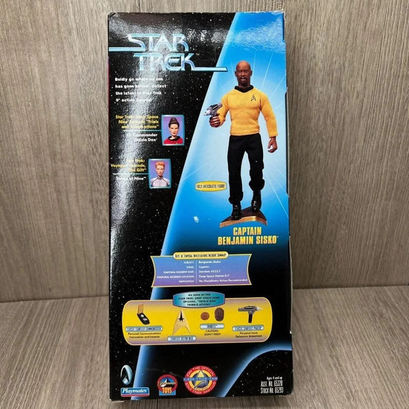 Star Trek Warp Factor Series 4: Capt. Benjamin Sisko Action Figure - Playmates - Picture 6 of 8